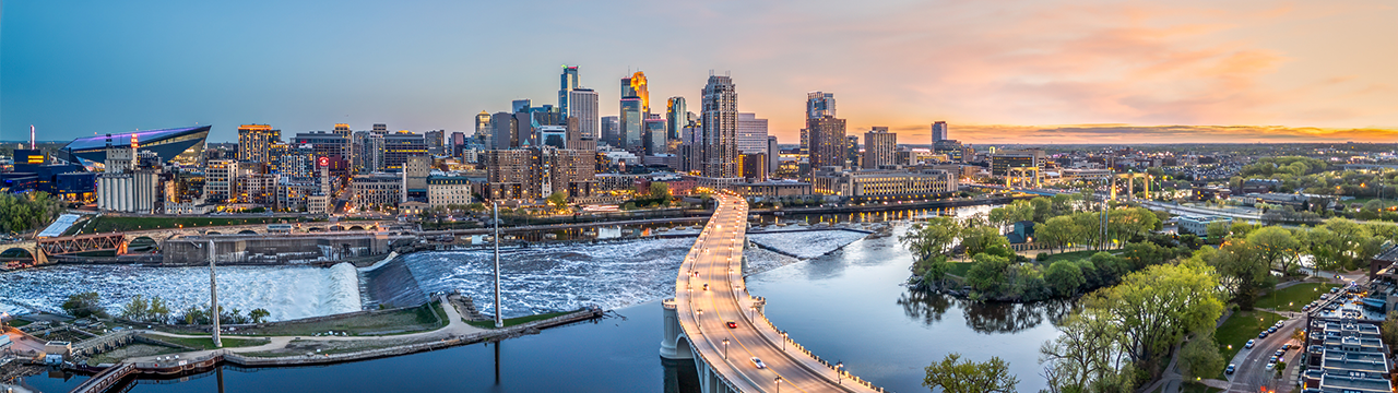 Minneapolis, Minnesota 1280x360